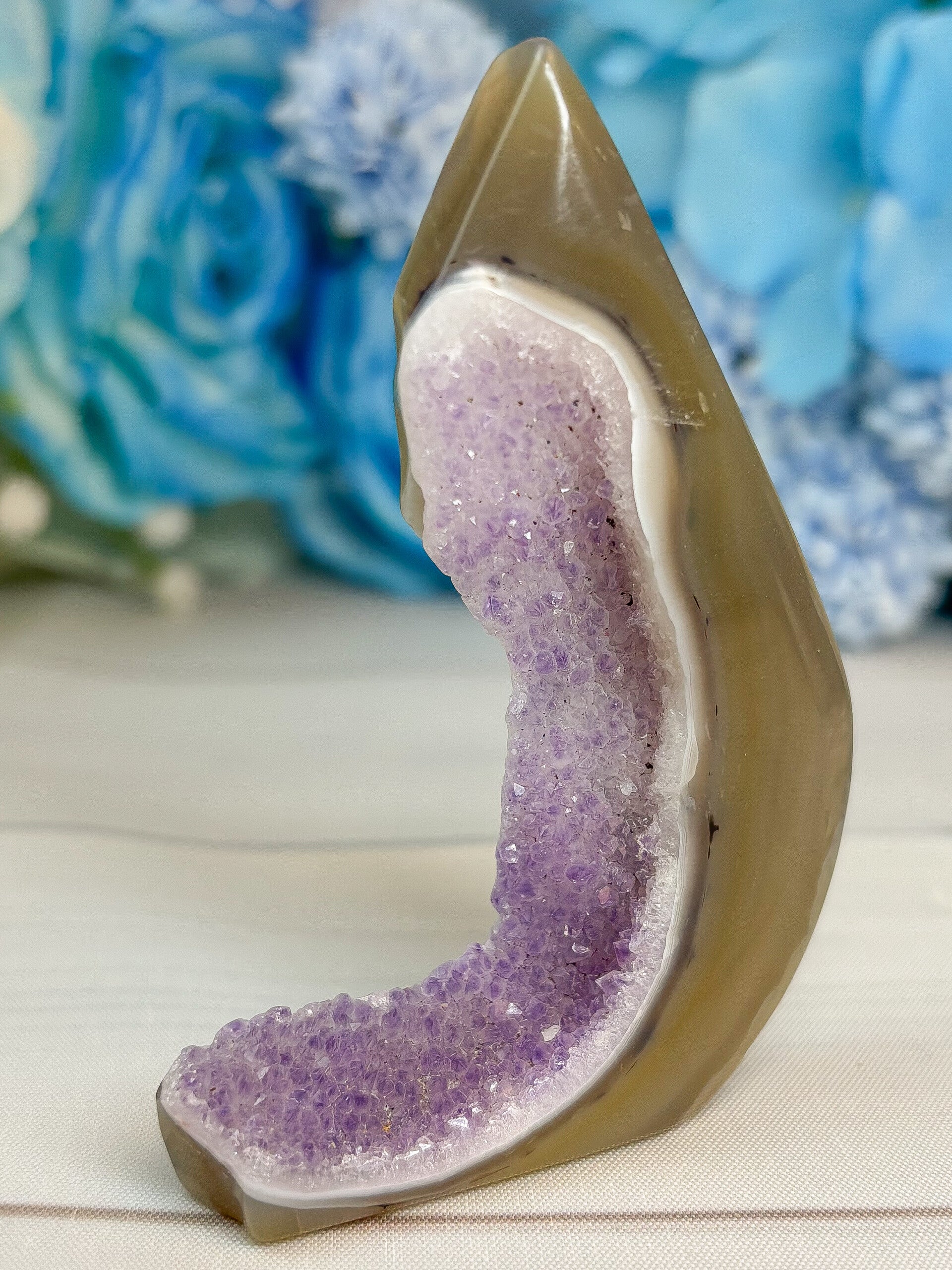 Druzy Achat Freiform