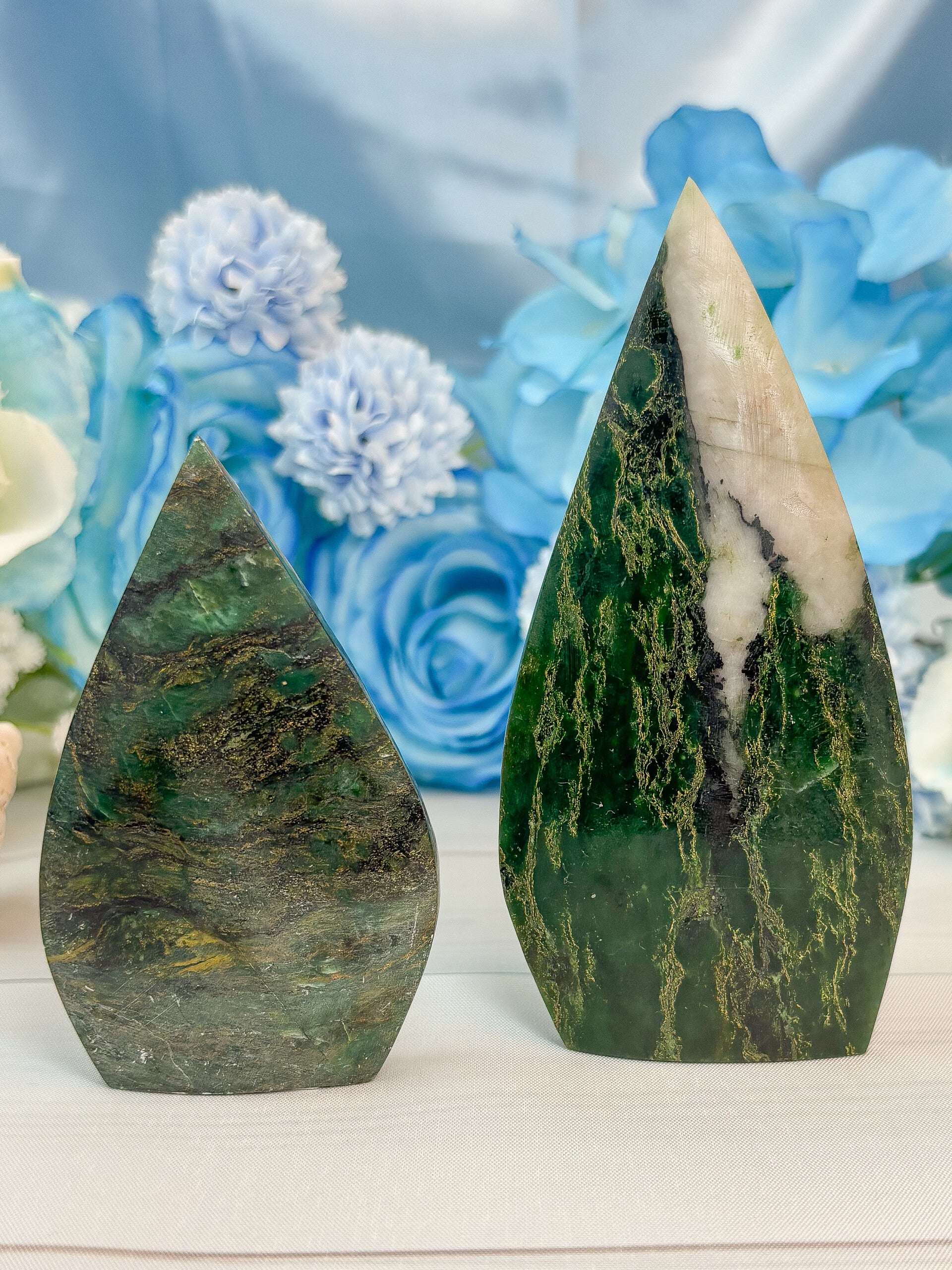 Chinesische Jade Flamme ("Chinesischer Smaragd")