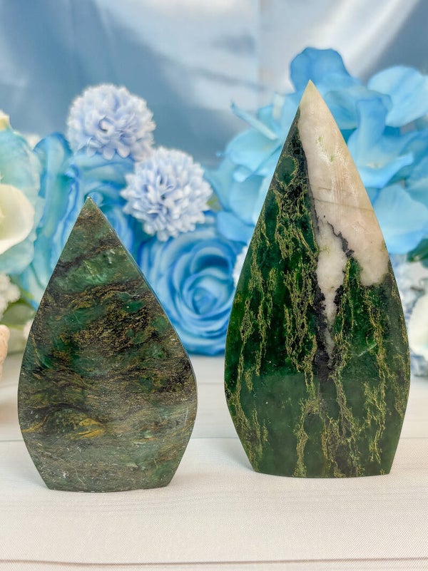 Chinesische Jade Flamme ("Chinesischer Smaragd")