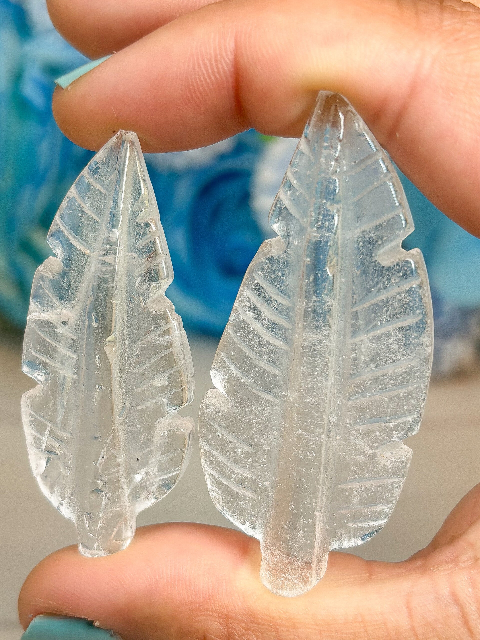 Bergkristall Blatt