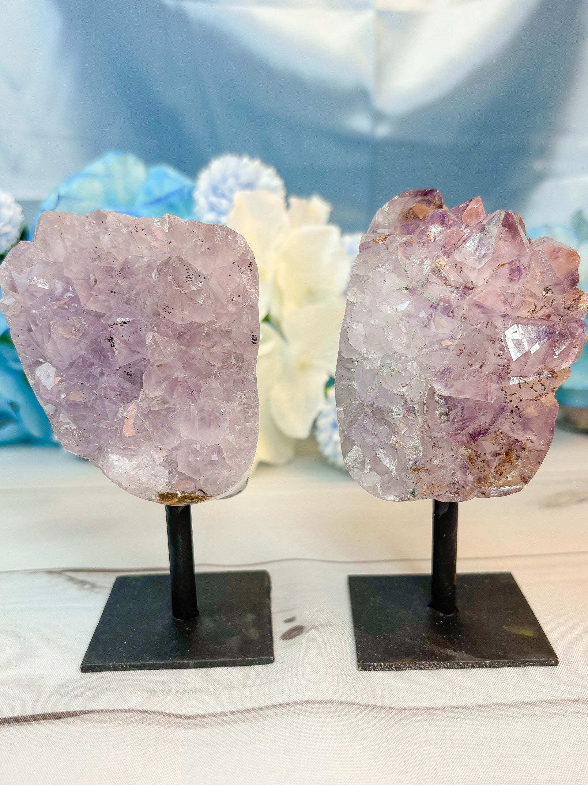 Amethyst auf Ständer