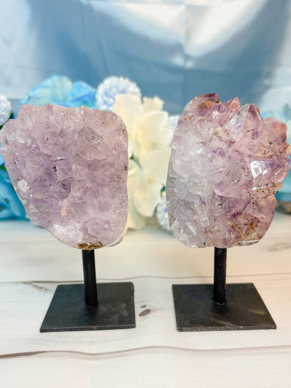 Amethyst auf Ständer