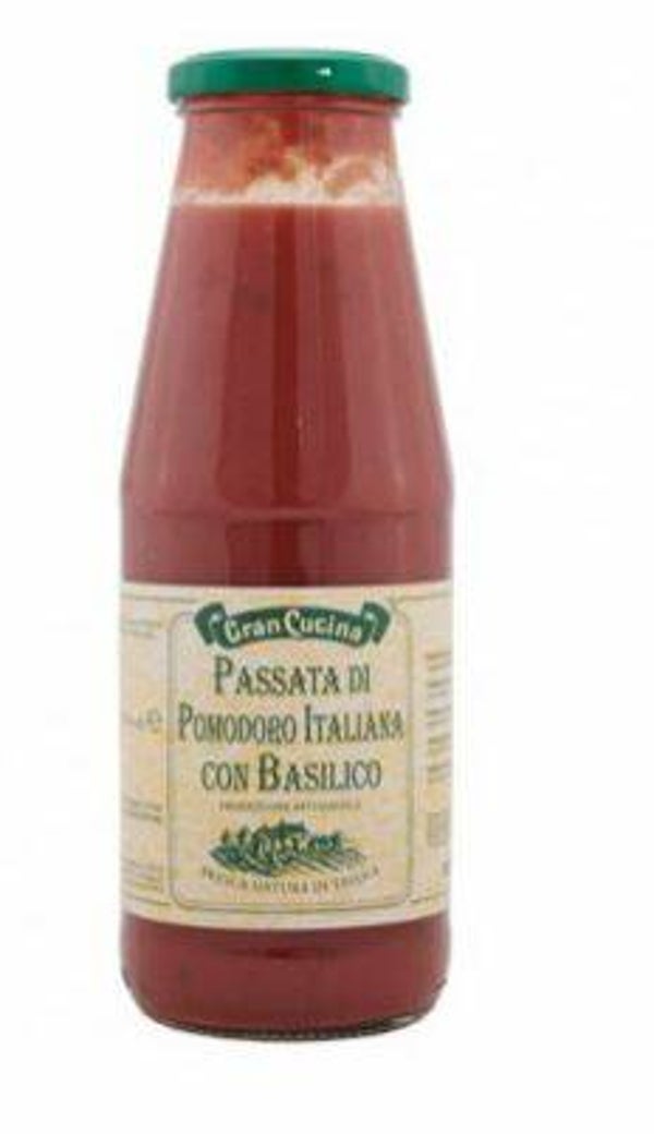 Passata di Pomodoro Italiano con Basilico- 700gr