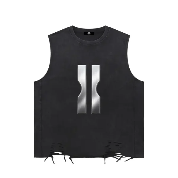 DBE Tank Top Silver Logo