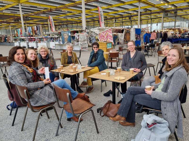 Stoffenbeurs expo hal 20 3 22