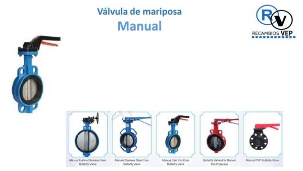 VALVULA MARIPOSA MANUAL
