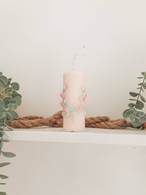 Bougie Collier de Rose