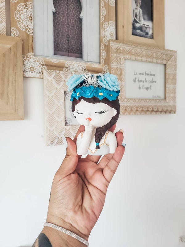 Pot de fleurs - Fillettes