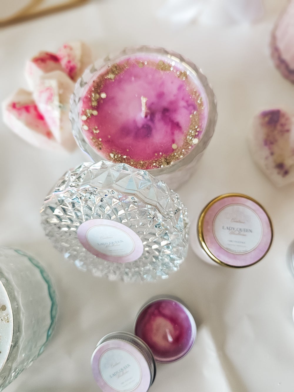 Bougies L&J Candles faites main