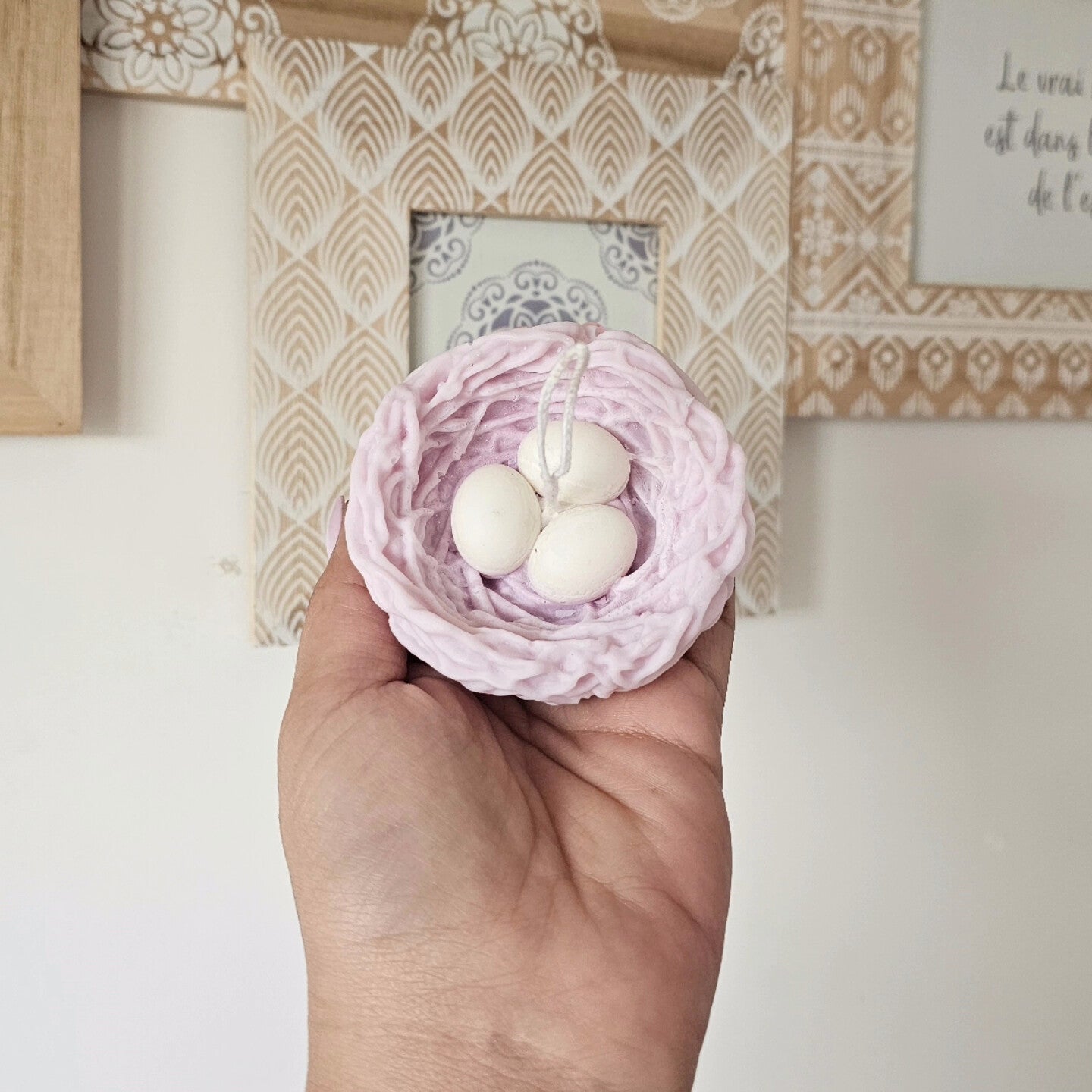 ✨️ Bougie Nid de pâques✨️