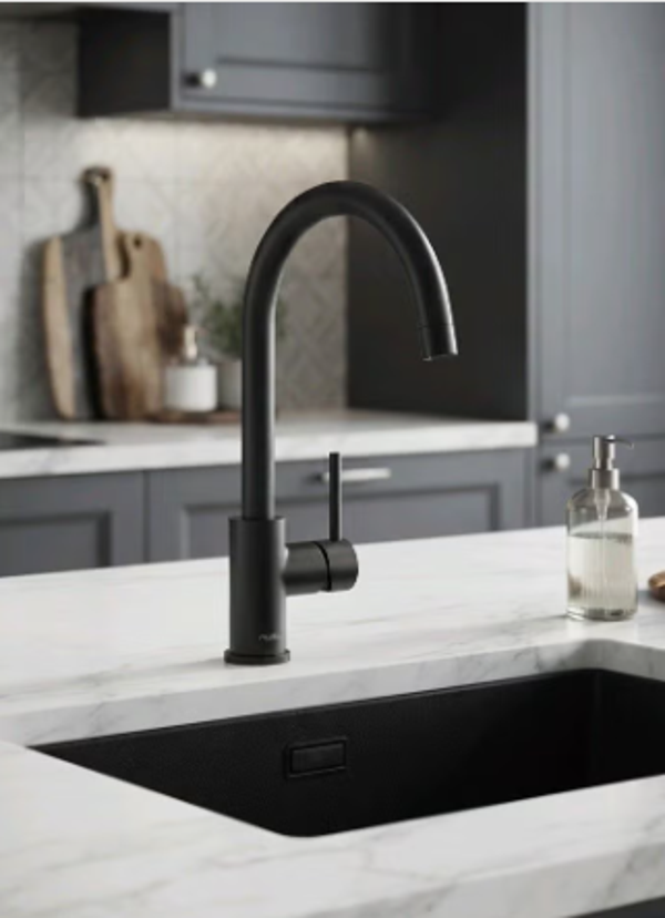 wastafelkraan NOBILI LIVE velvet black