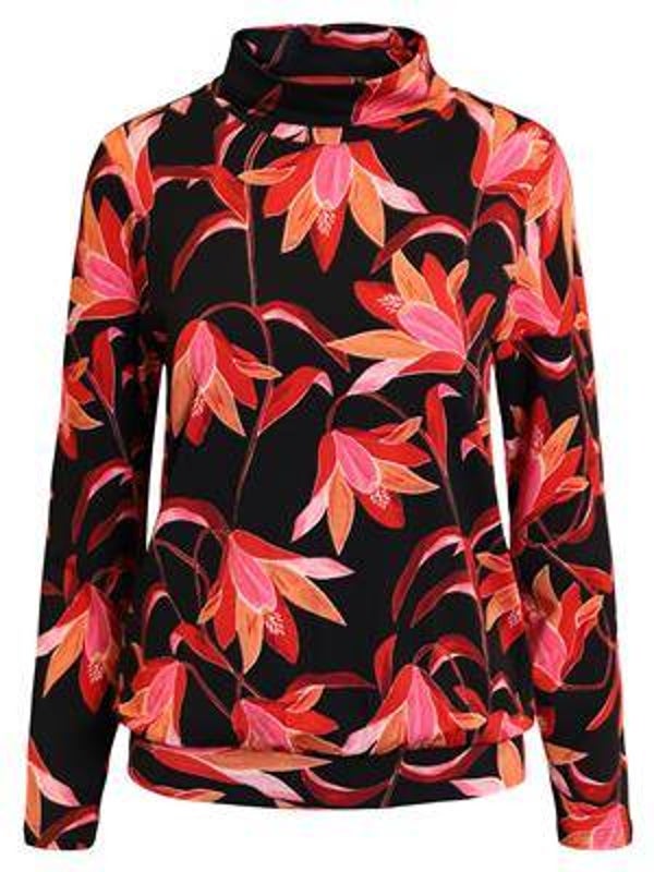 T-shirt bloemenpatroon