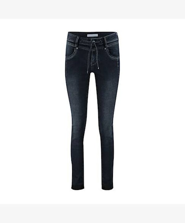 RELAX BLUE/BLACK JOG DENIM