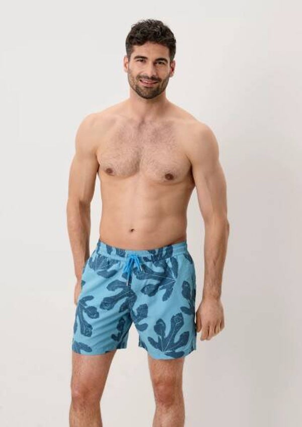 Zwemshort turks blauw