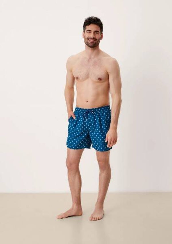 Zwemshort azuurblauw