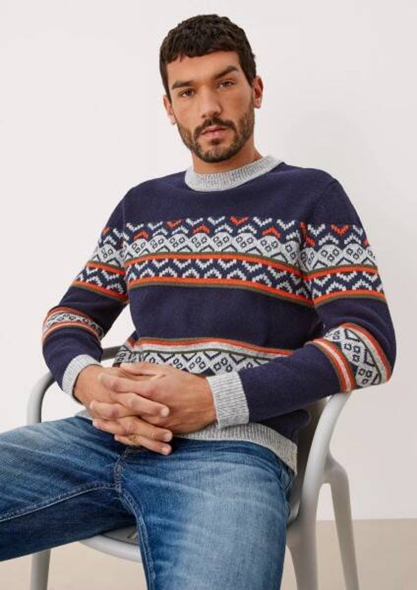 Trui met Noors patroon