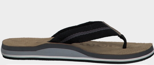 Slipper men black s'oliver