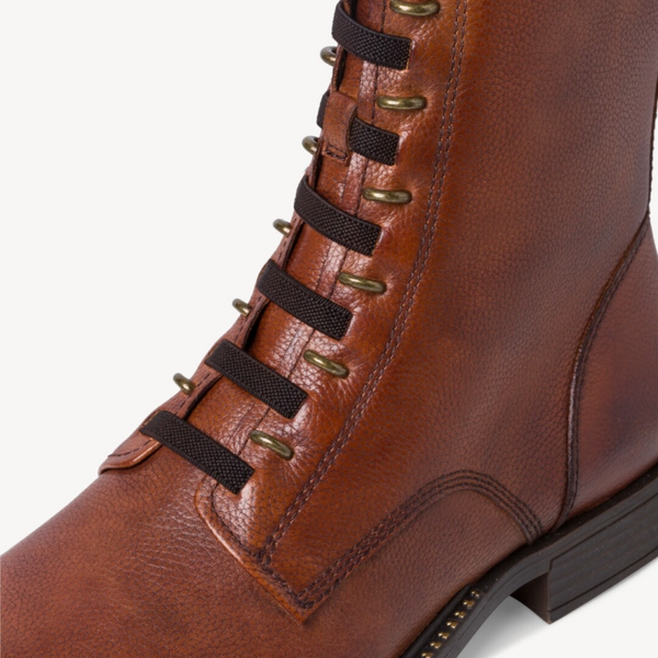 Cognac laarsje tamaris