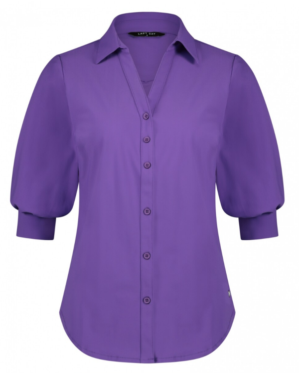 LADY DAY BENJY BLOUSE PURPLE