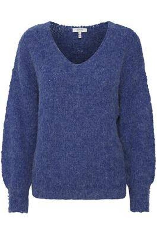 BYOMIRA VNECK JUMPER - KNIT