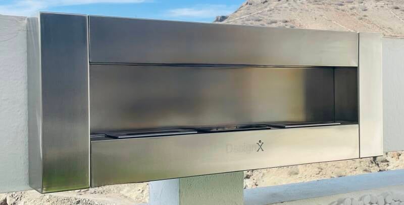 CHROME STEEL CHIMNEY | interior and exterior use