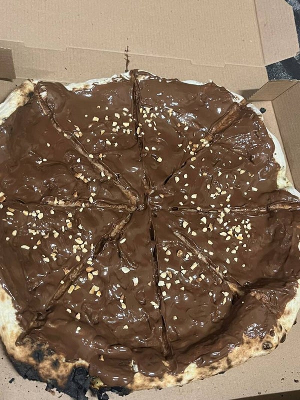 Pizza Nutella