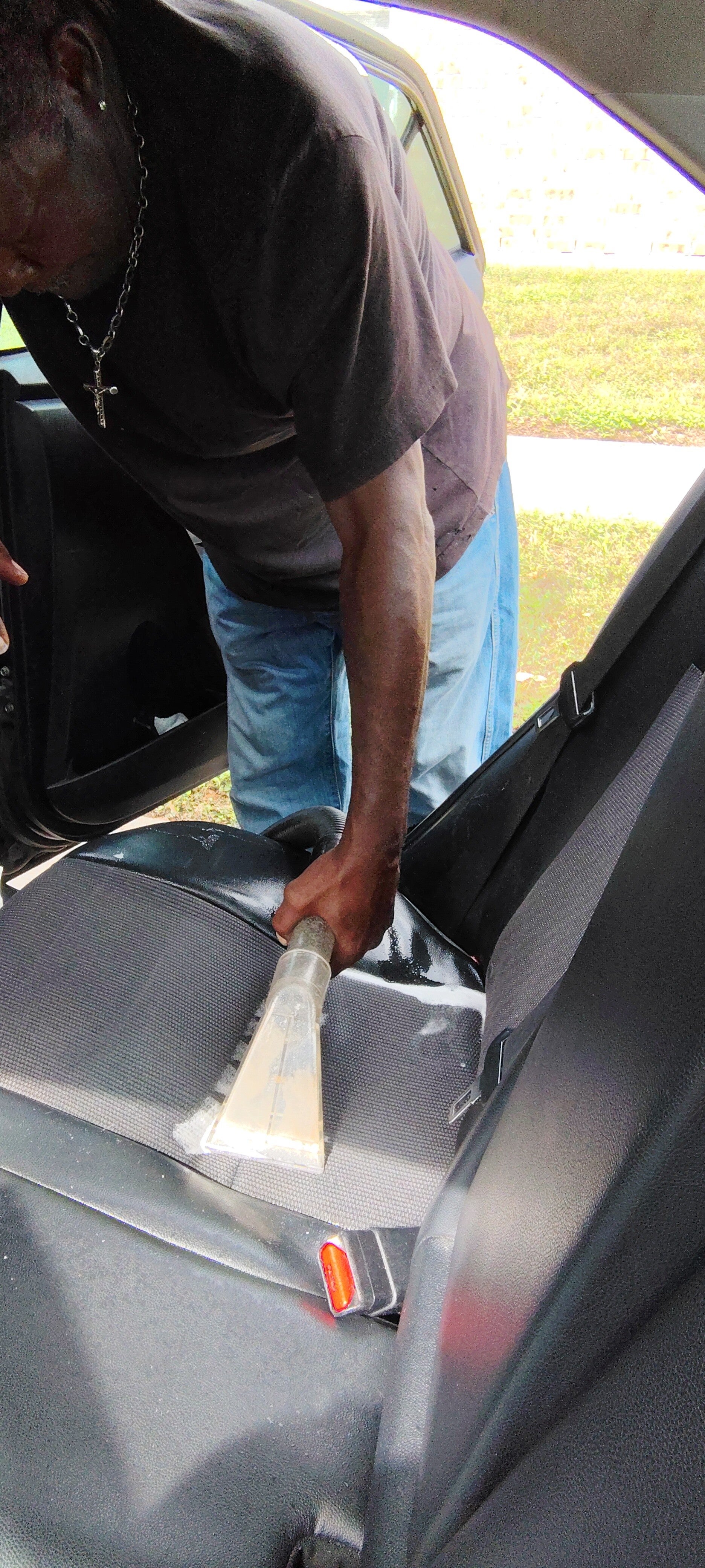 Upholstery extraction