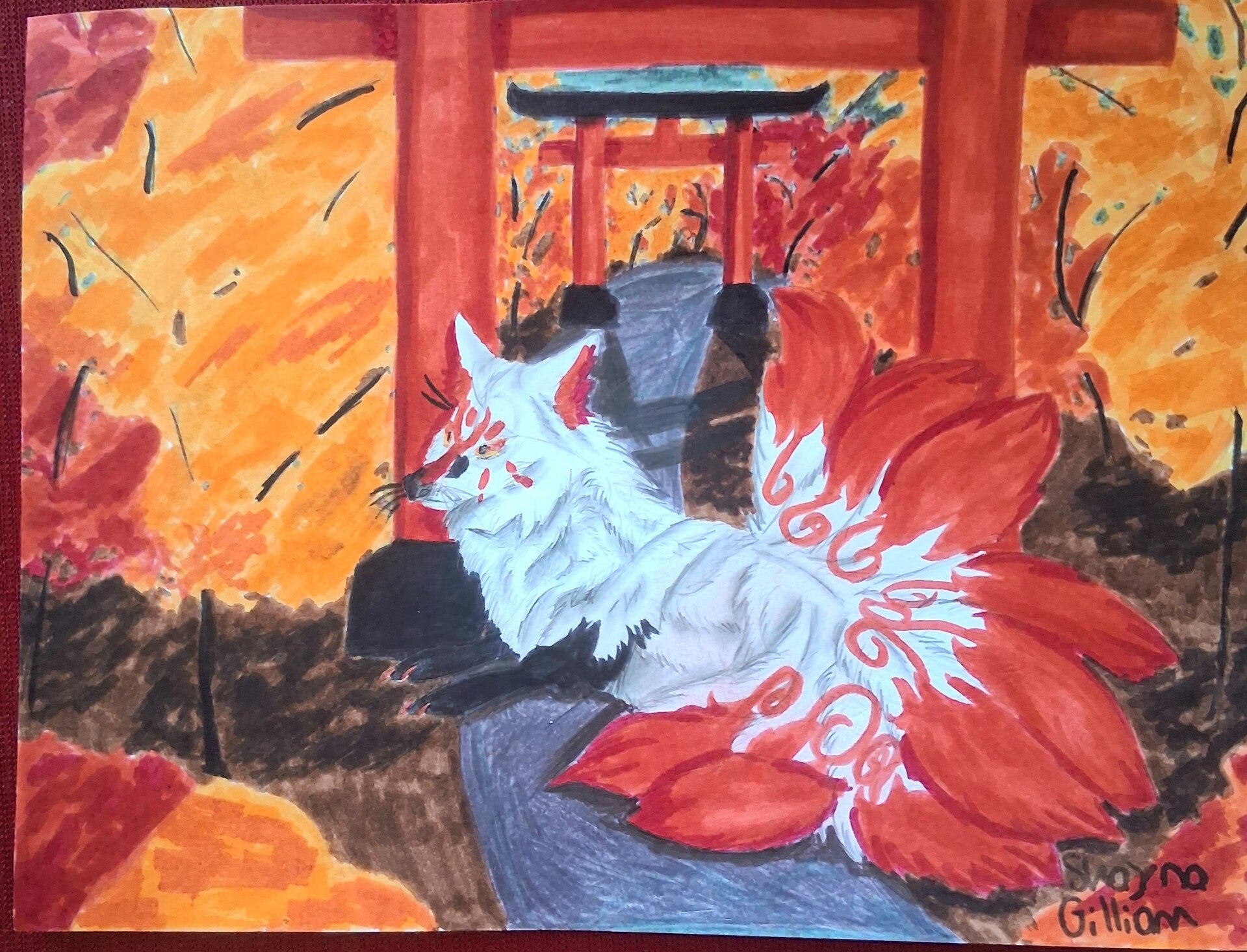 White fox