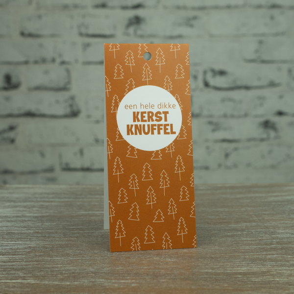 Kaartje Kerstknuffel