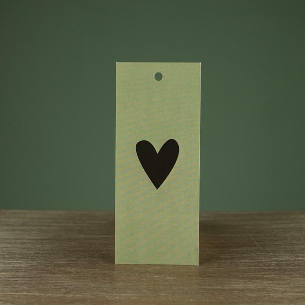 Kaartje Hart groen
