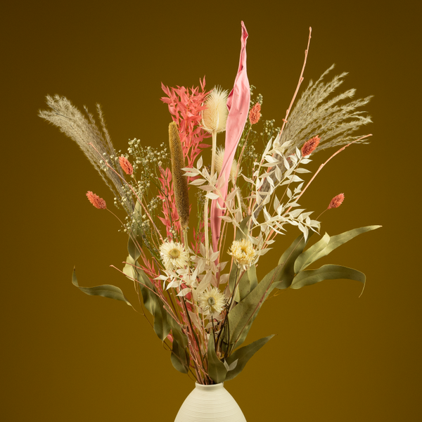 Droogboeket Roze Droom XL