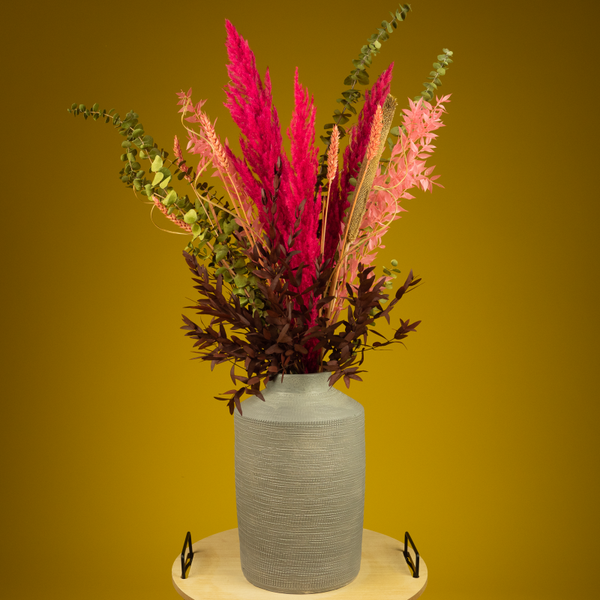 Droogboeket Roze Pampas