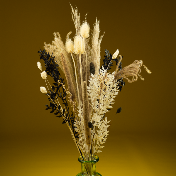 Droogboeket Zwart Wit