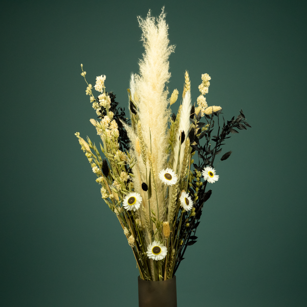 Droogboeket Zwart-Wit