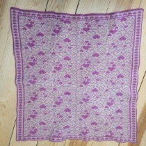 Stickat tyg i merinolammull 65x70 cm