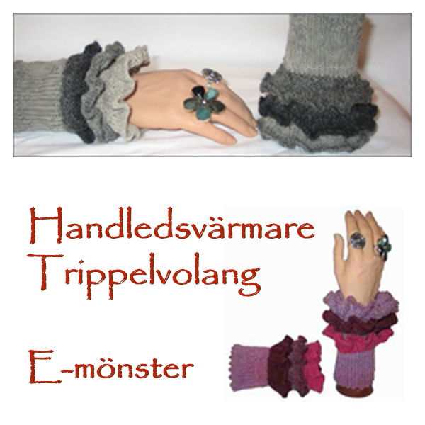 Stickmönster - Lååång halsduk, PDF