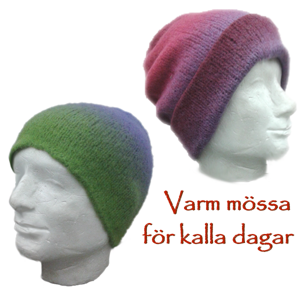 Stickmönster - Varm mössa för kalla dagar
