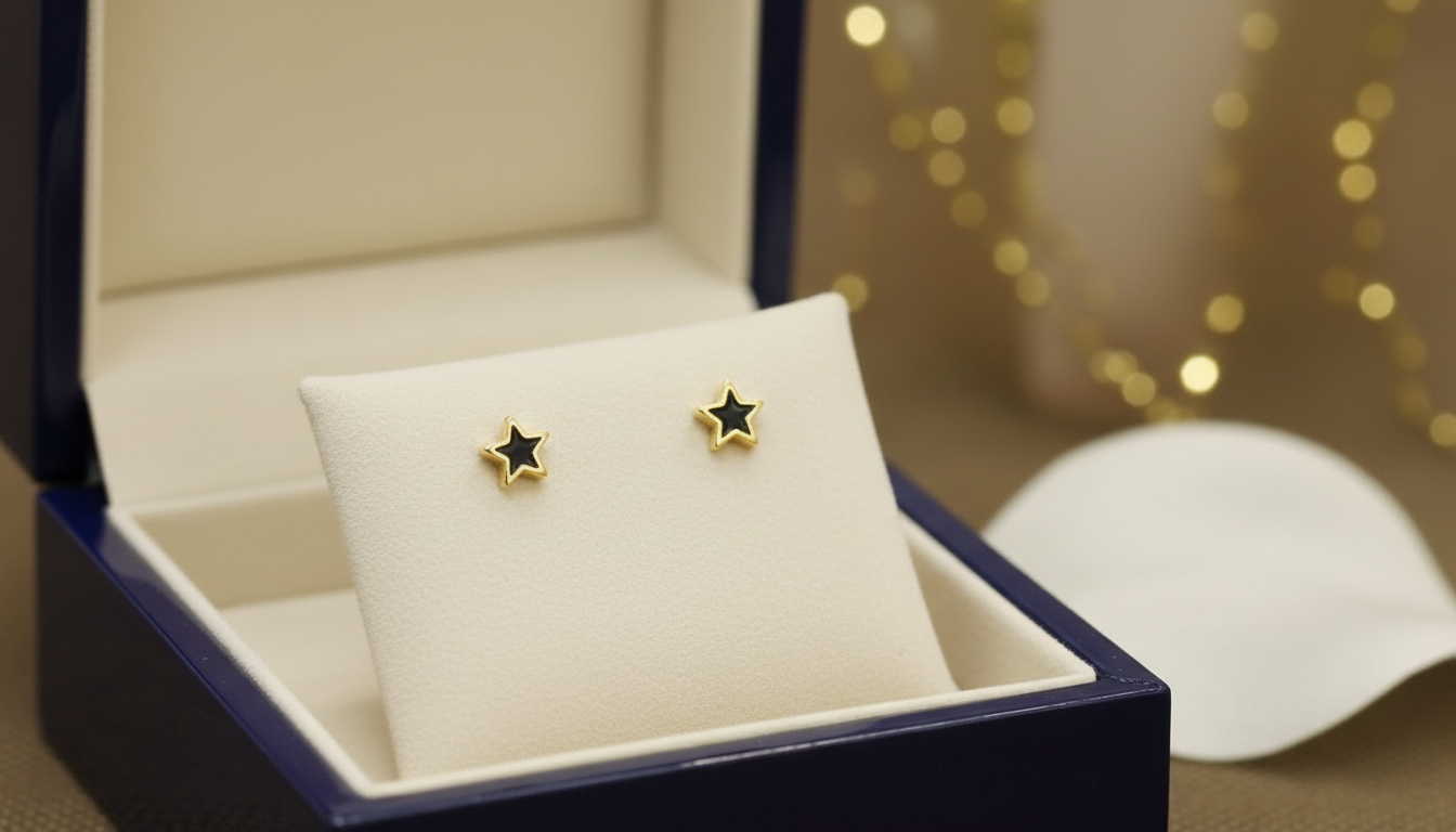 Oorstekers stainless steel 'Lotte'