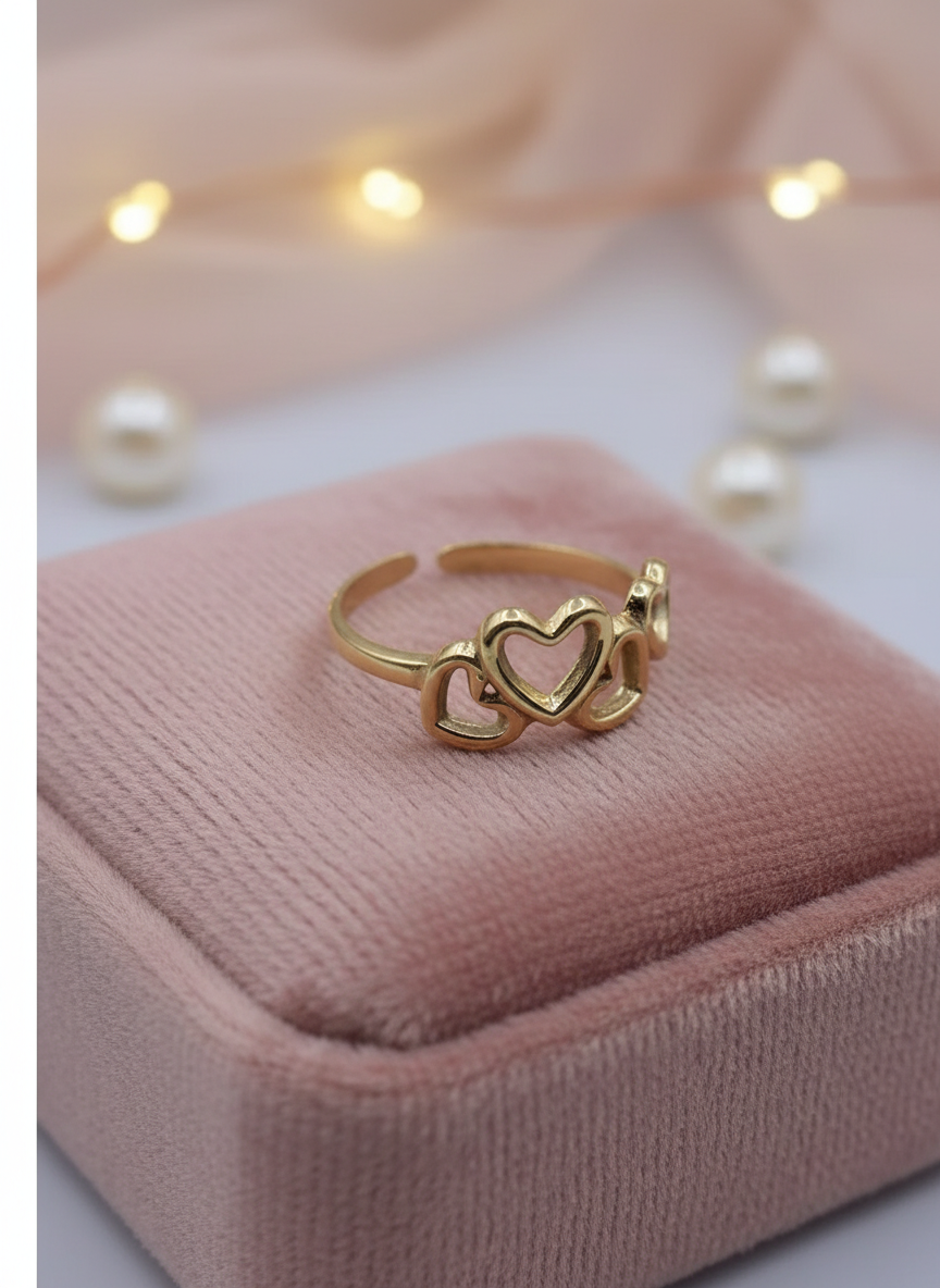 Ring stainless steel 'Lisa'