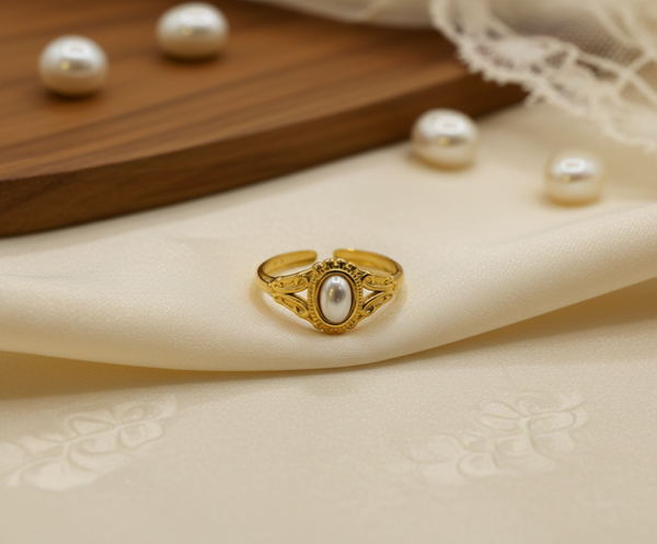 Ring stainless steel 'Maike'
