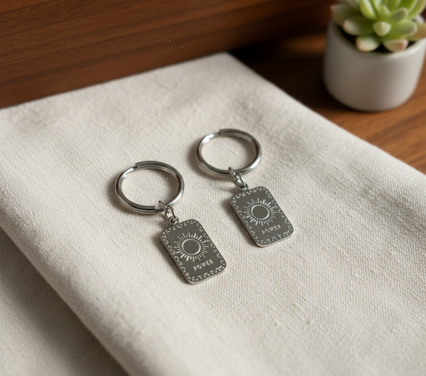 Oorbellen stainless steel zilverkleur 'Rosita'