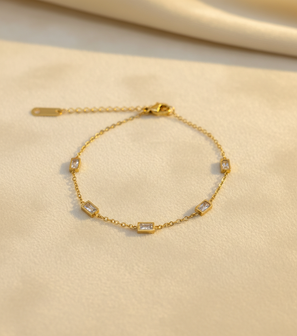 Armband stainless steel 'Bibi'