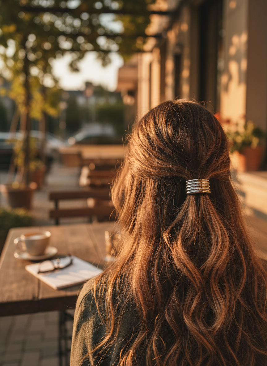 Elastiek zilverkleur ‘Helena’