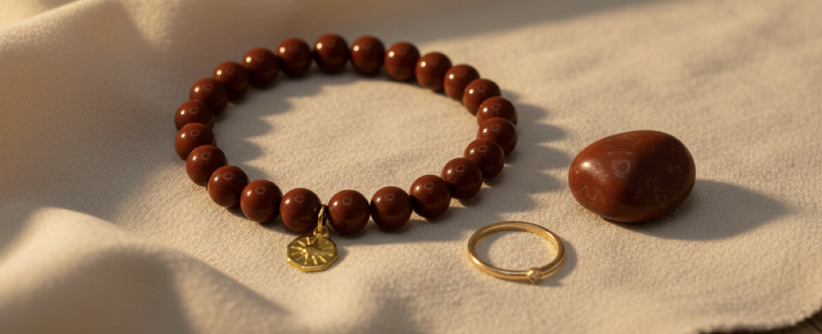 Damesarmband natuursteen 'Cassie'