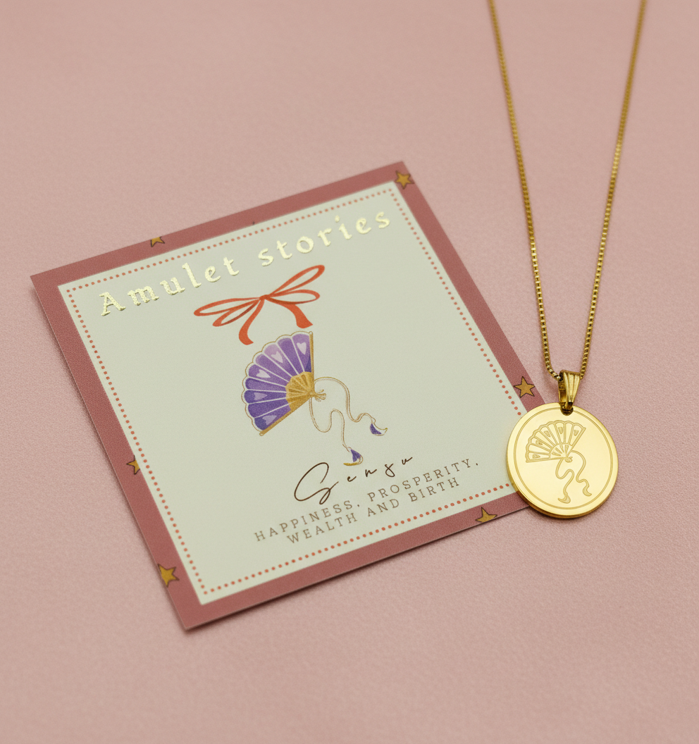 Ketting Amulet ‘Sensu’