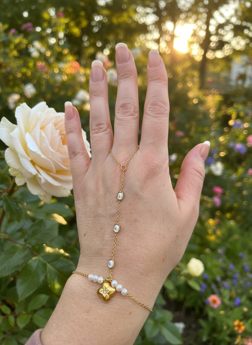 Handketting ‘Rosalie’