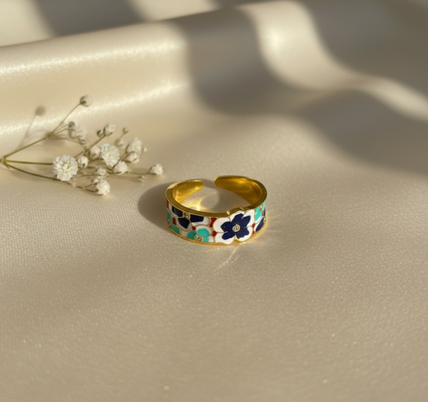 Ring stainless steel 'Leslie'