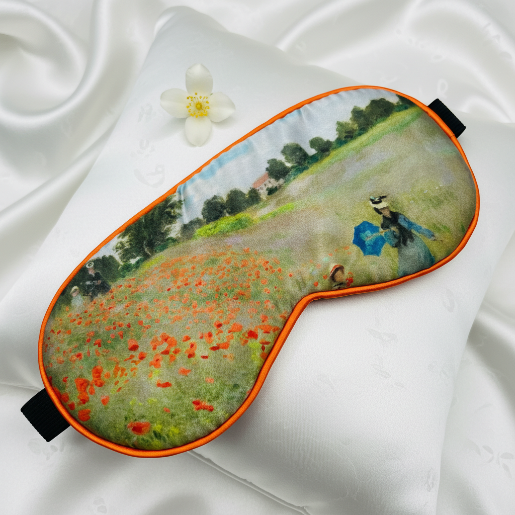 Slaapmasker Monet, Poppies