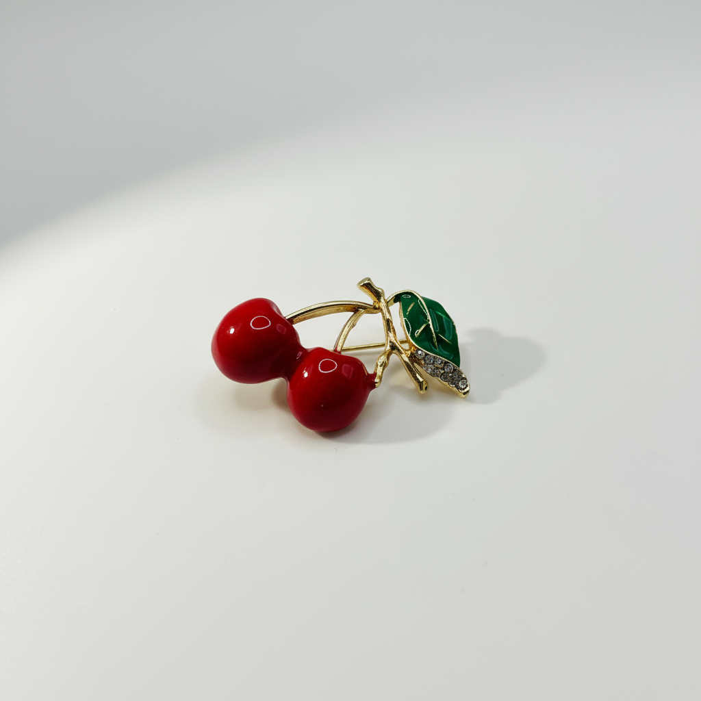 Broche Cherry