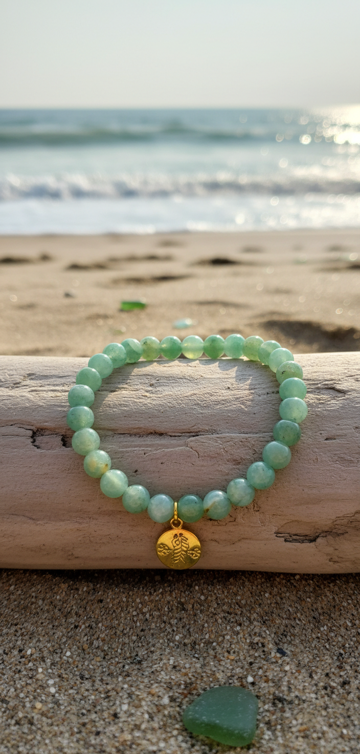 Armband natuursteen ‘Milena’